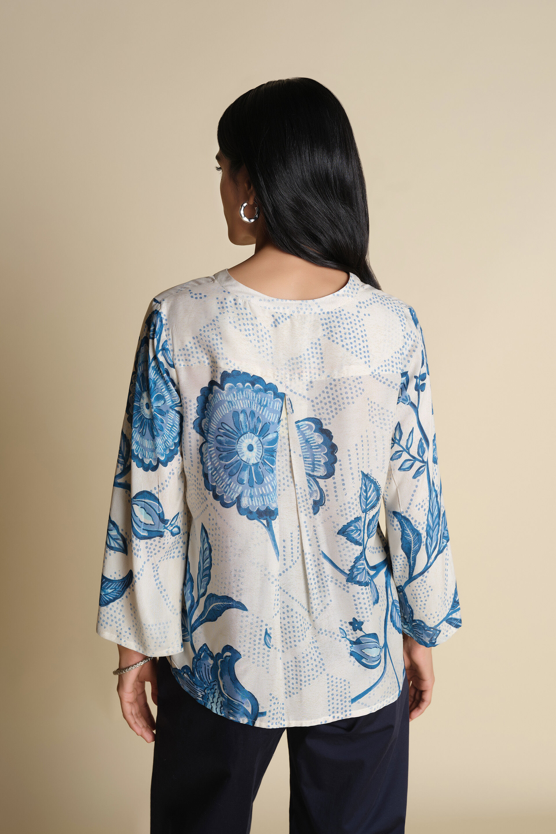 Subaha Top, Off White, image 5